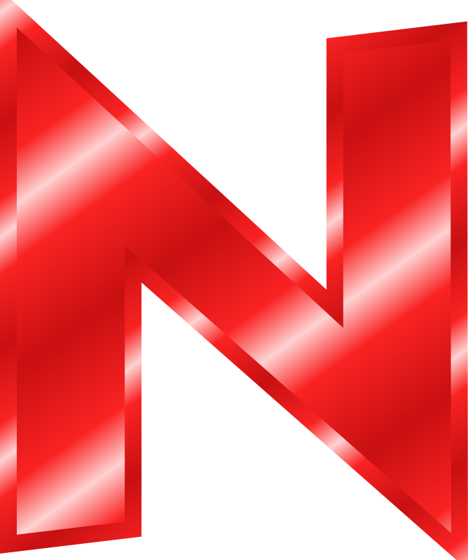 Free clip art effect. Clipart letters red