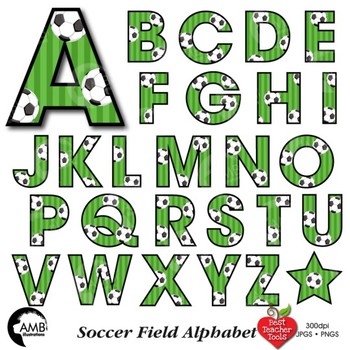 letters clipart football