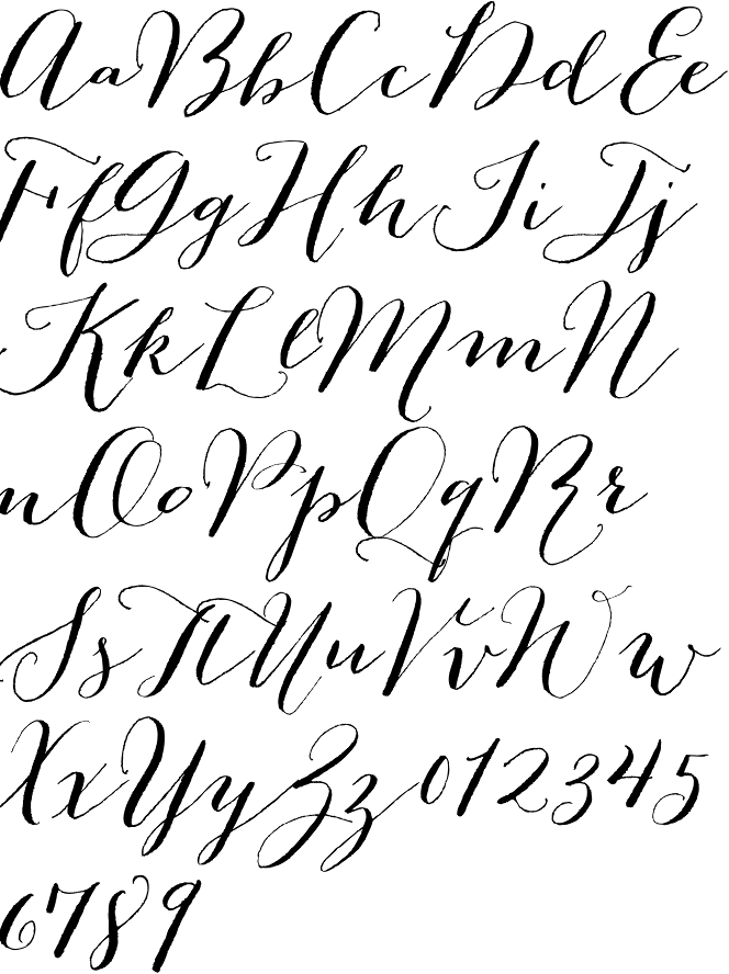 Carolyna pro black alphabet. E clipart fancy font