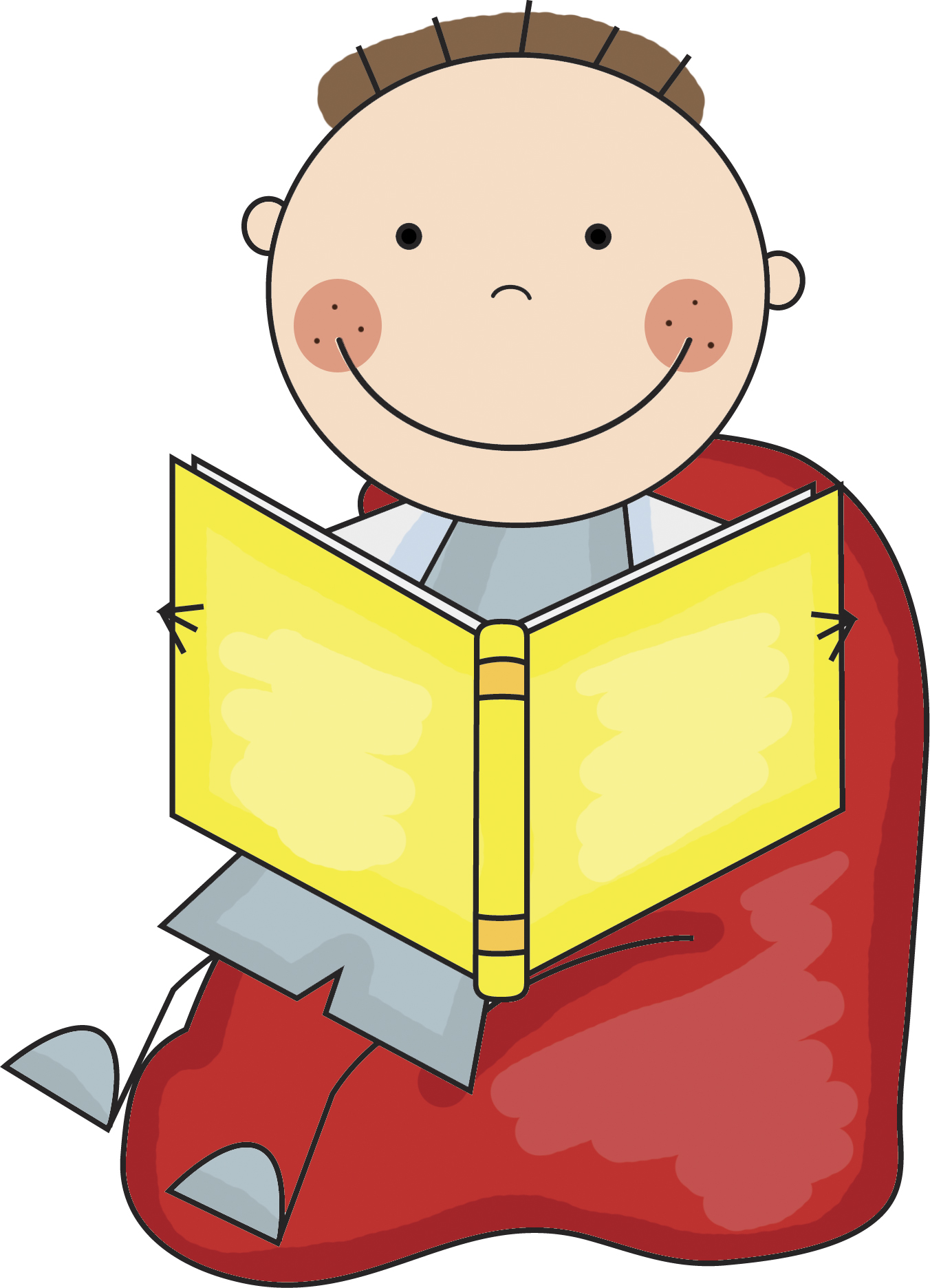 librarian clipart happy