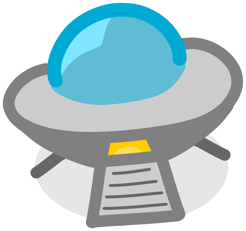 Free picture of a. Ufo clipart beam