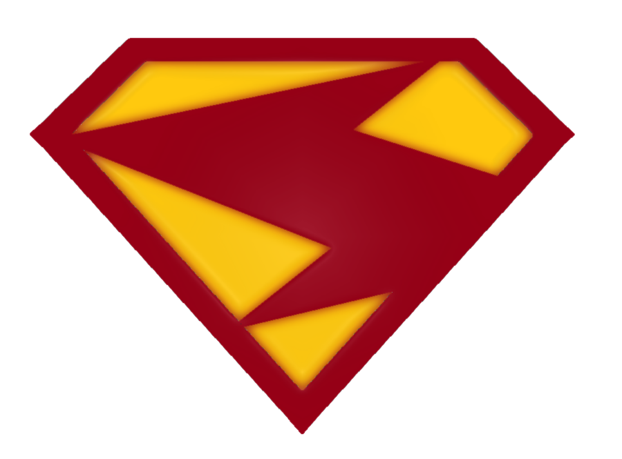 Clipart library logo. Free superman symbol outline