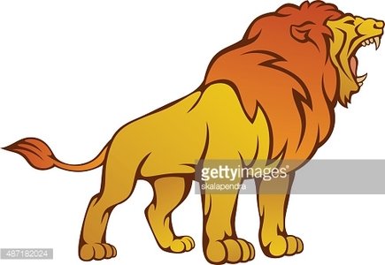Lion clipart angry. Premium clipartlogo com 
