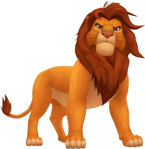 lion clipart animated