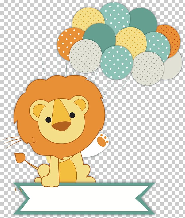 Wedding invitation infant png. Clipart lion baby shower