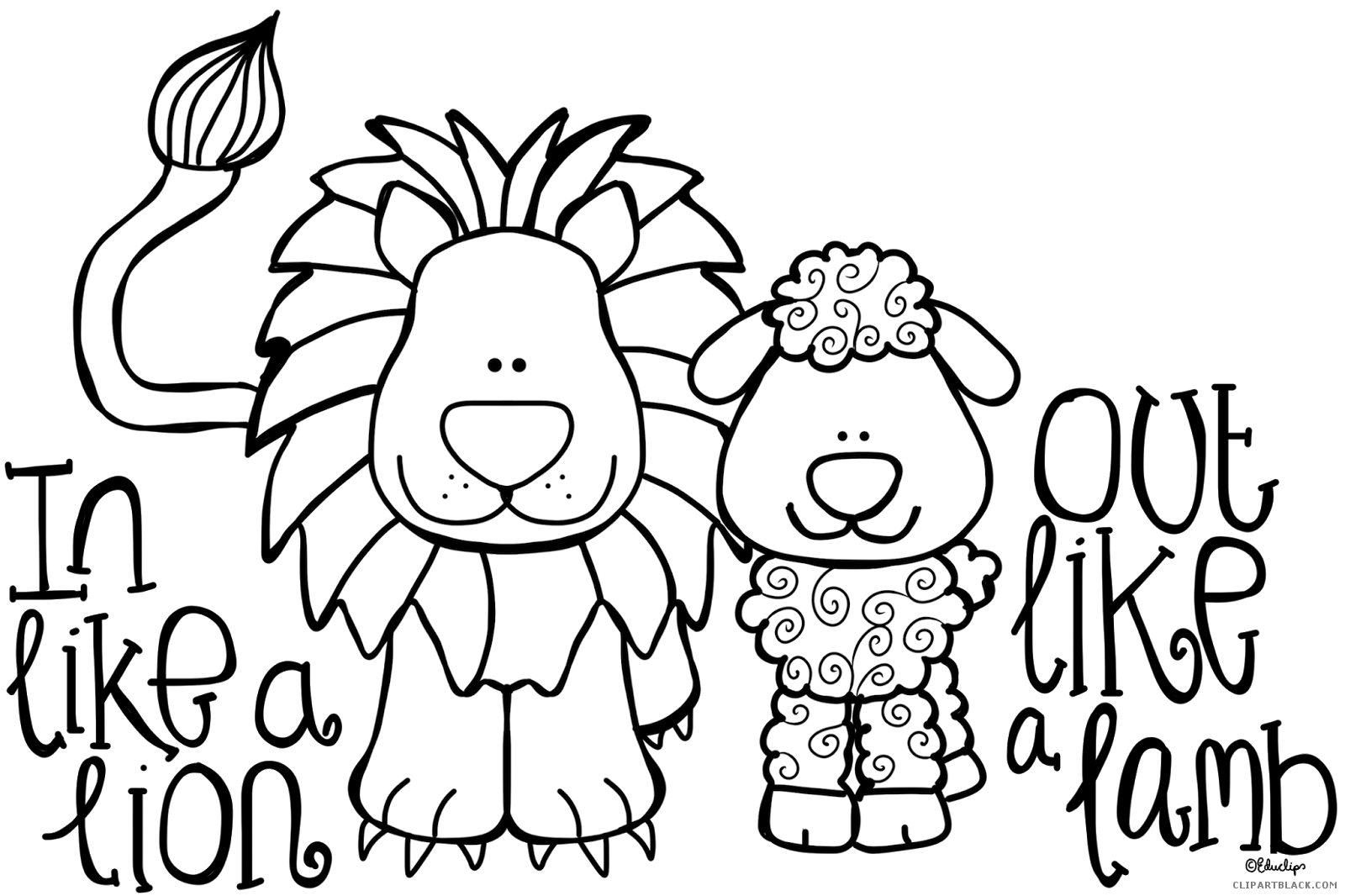 Clipart lion black and white. Page of clipartblack com