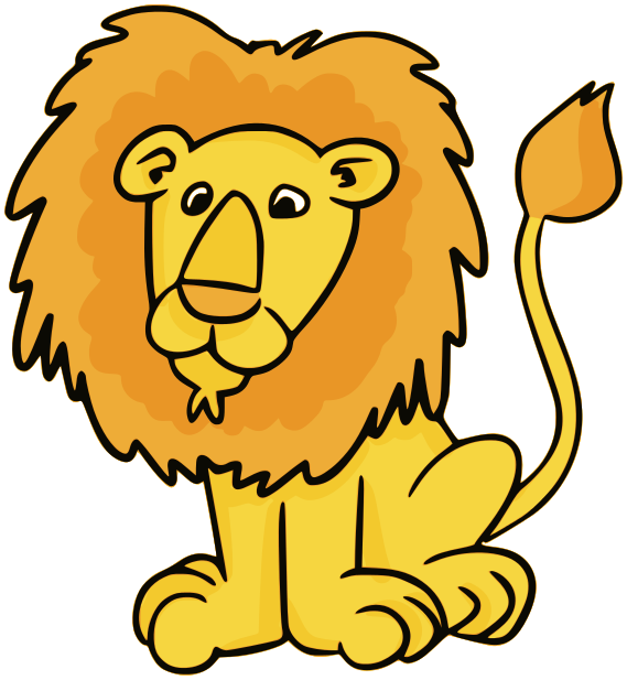 lion clipart transparent background