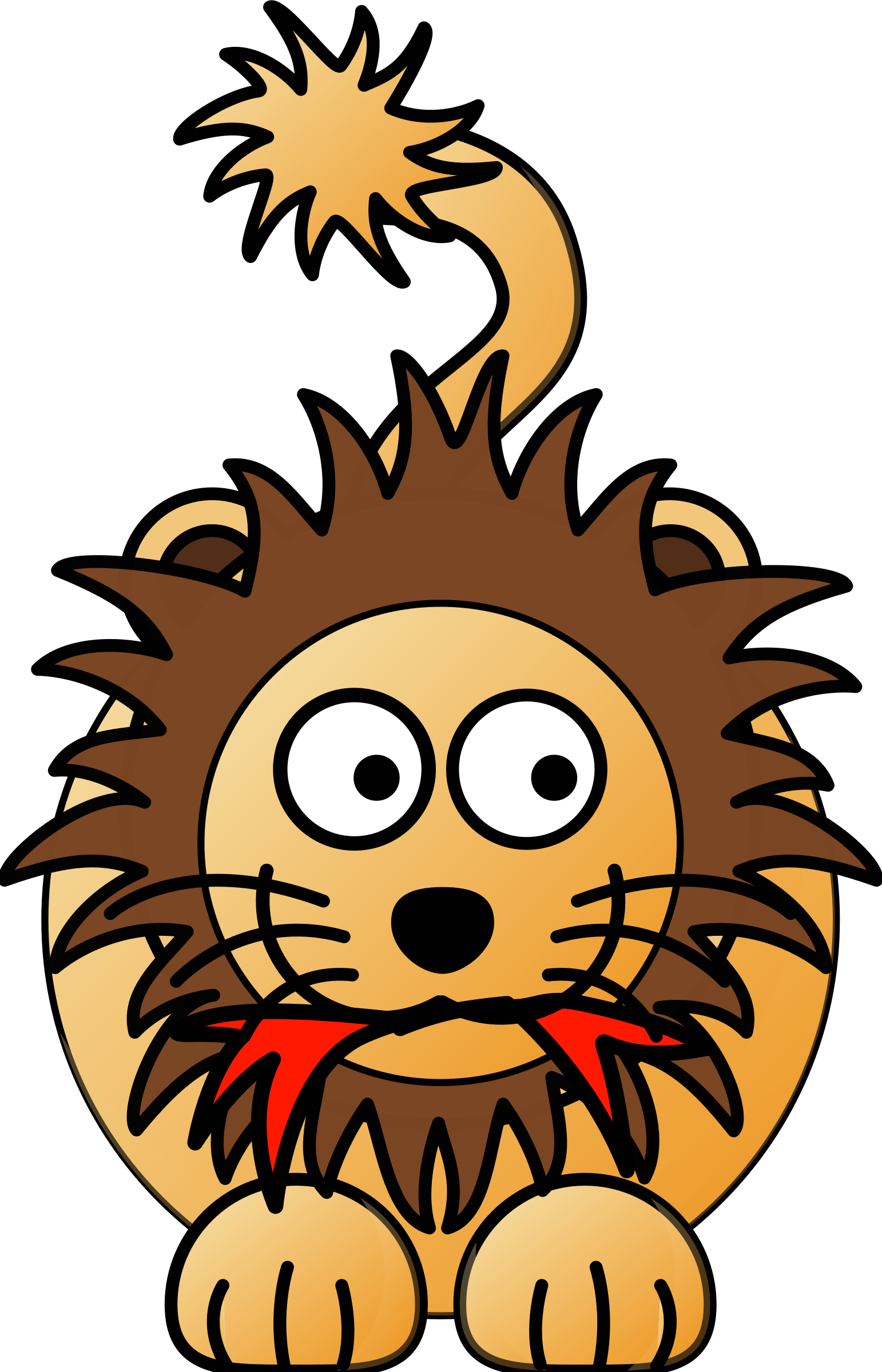 Lion clipart male. Eating big image png