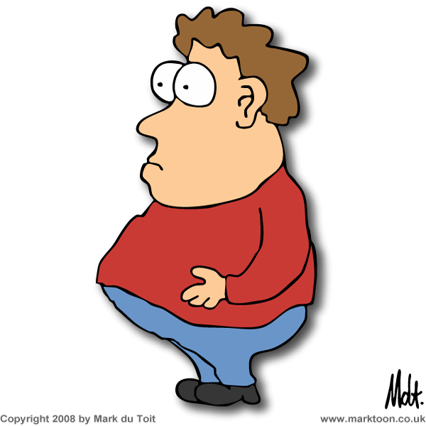 Fat clipart fat female. Worried guy my style