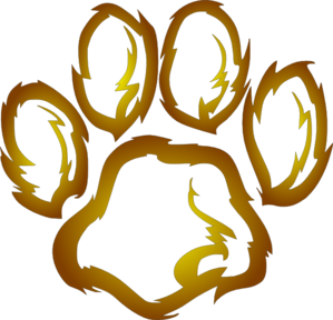 paw clipart lion's paw