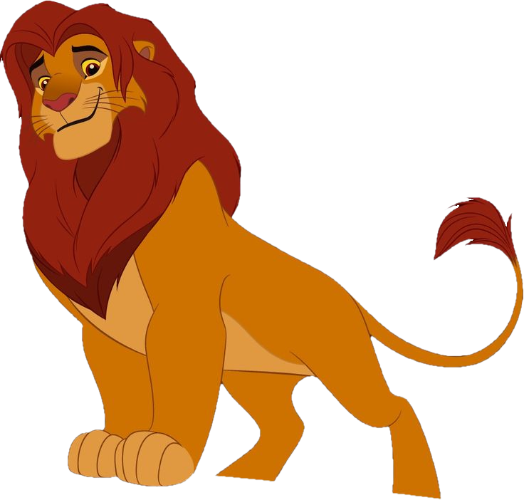 Simba gallery the guard. Trail clipart lion