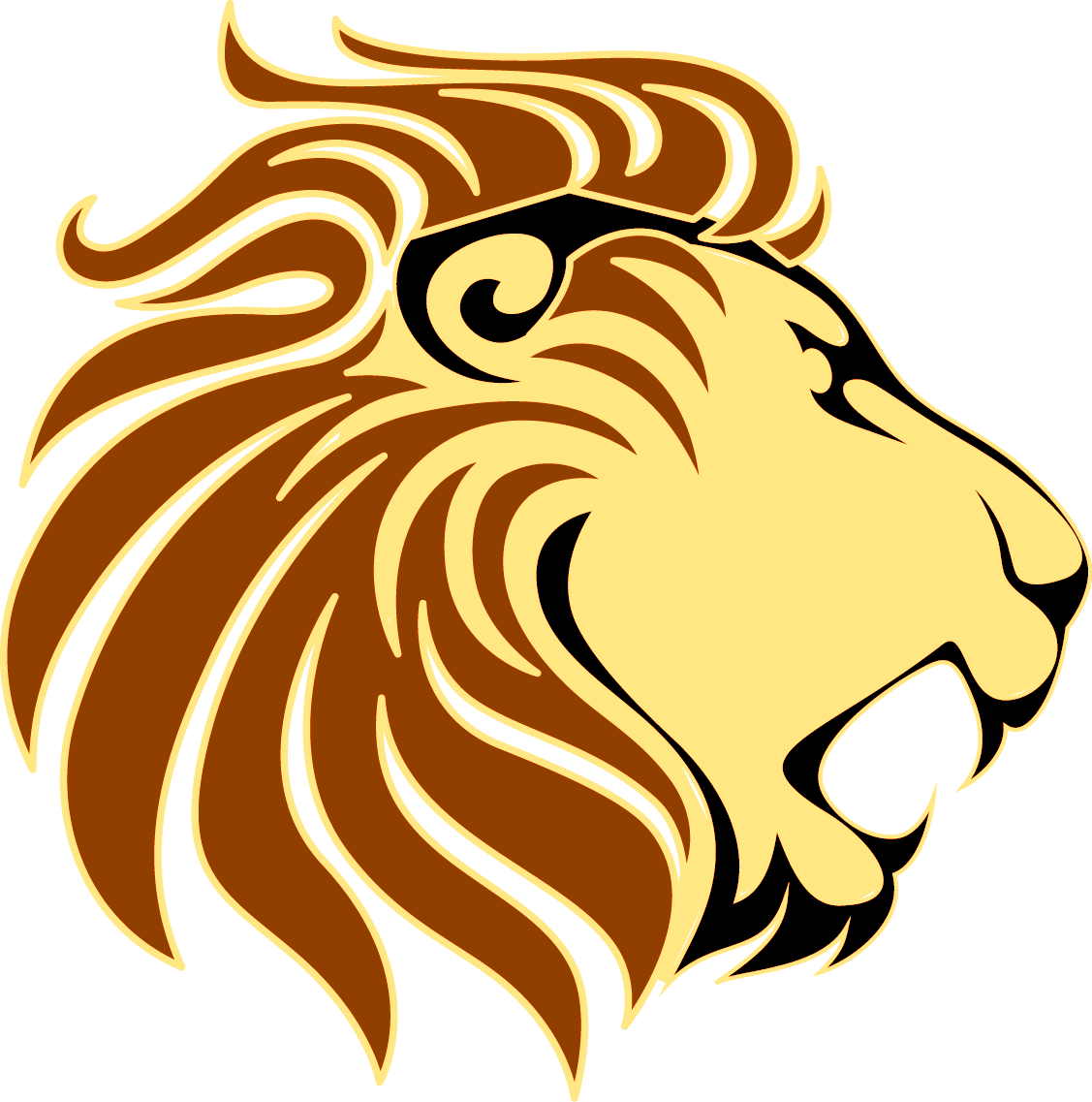 Lions are used to. Lion clipart courageous