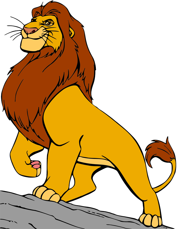 lion clipart mufasa