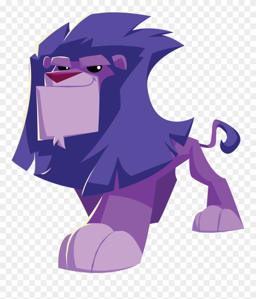 Animal jam wiki fandom. Clipart lion purple