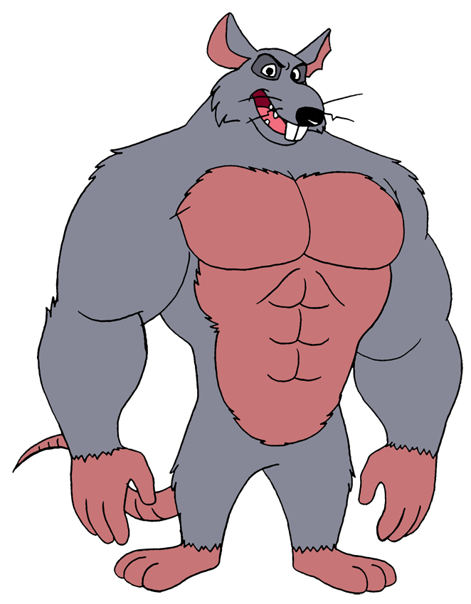 The rat king by. Muscles clipart musle