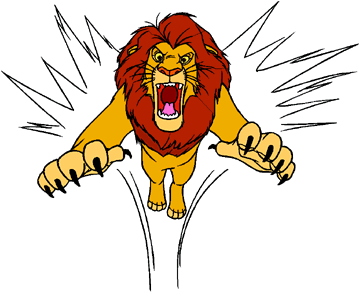 Lions clipart animated. Free lion animation download