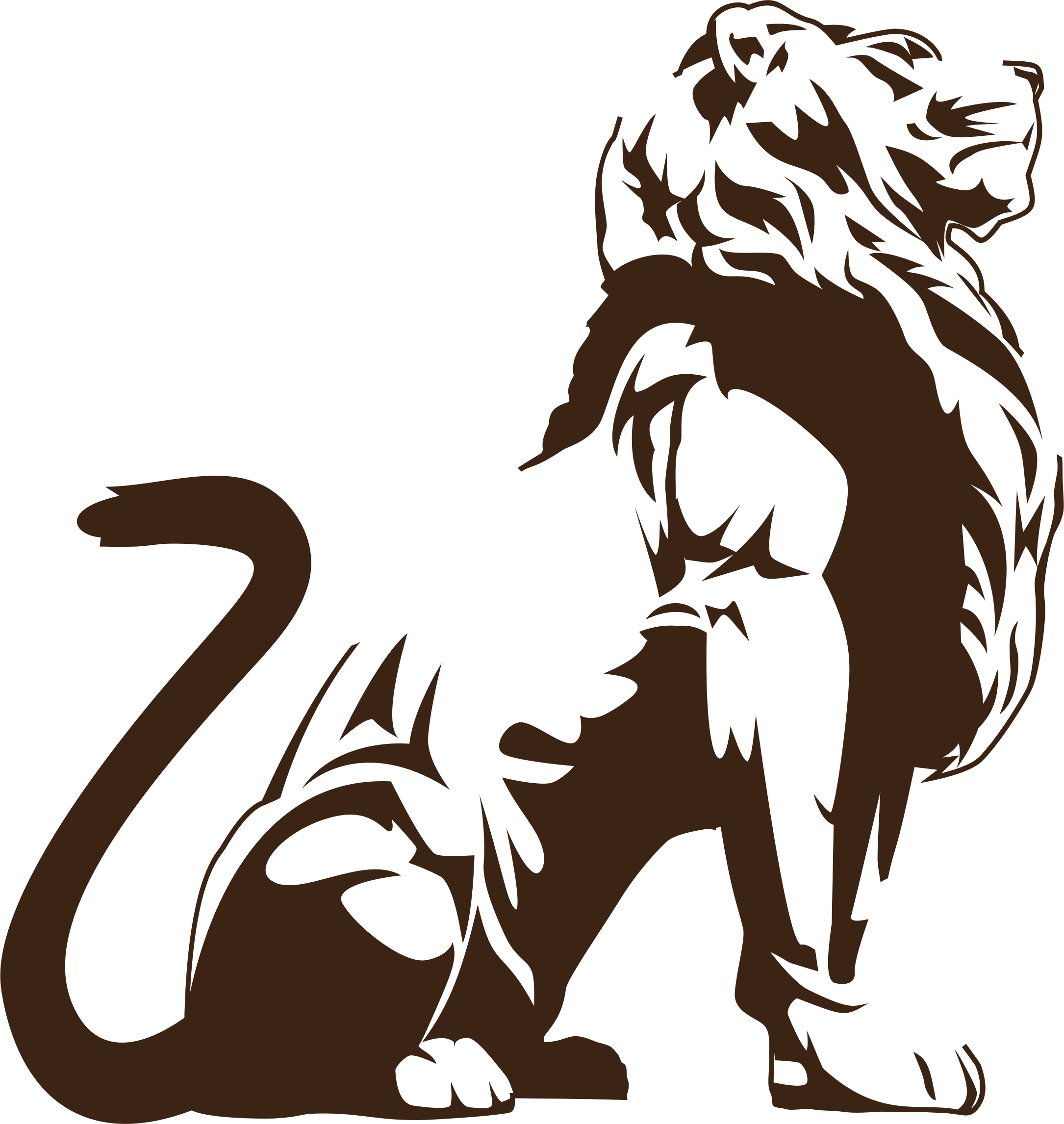 Download Clipart lion silhouette, Clipart lion silhouette ...