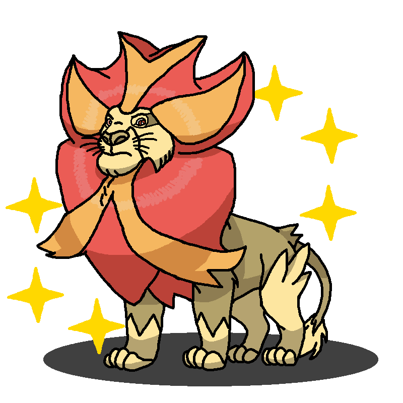 clipart lion silly
