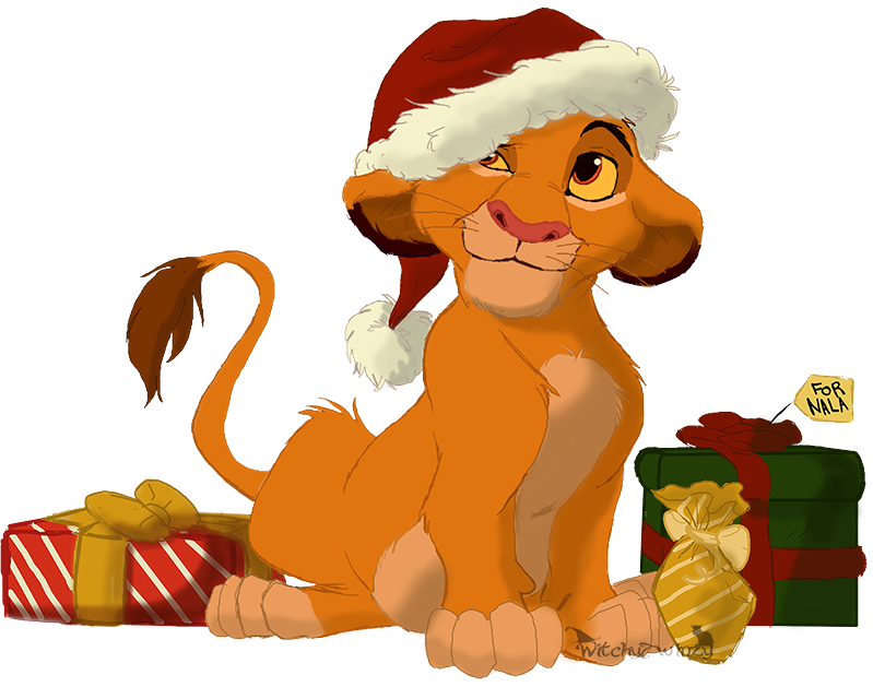 Merry christmas by cjtwins. Clipart lion simba