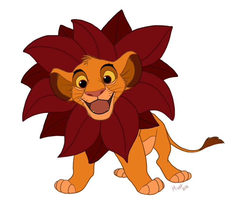 Clipart lion simba. By sketchinthoughts on deviantart