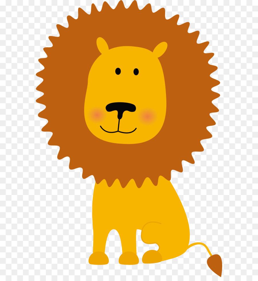 clipart lion vector