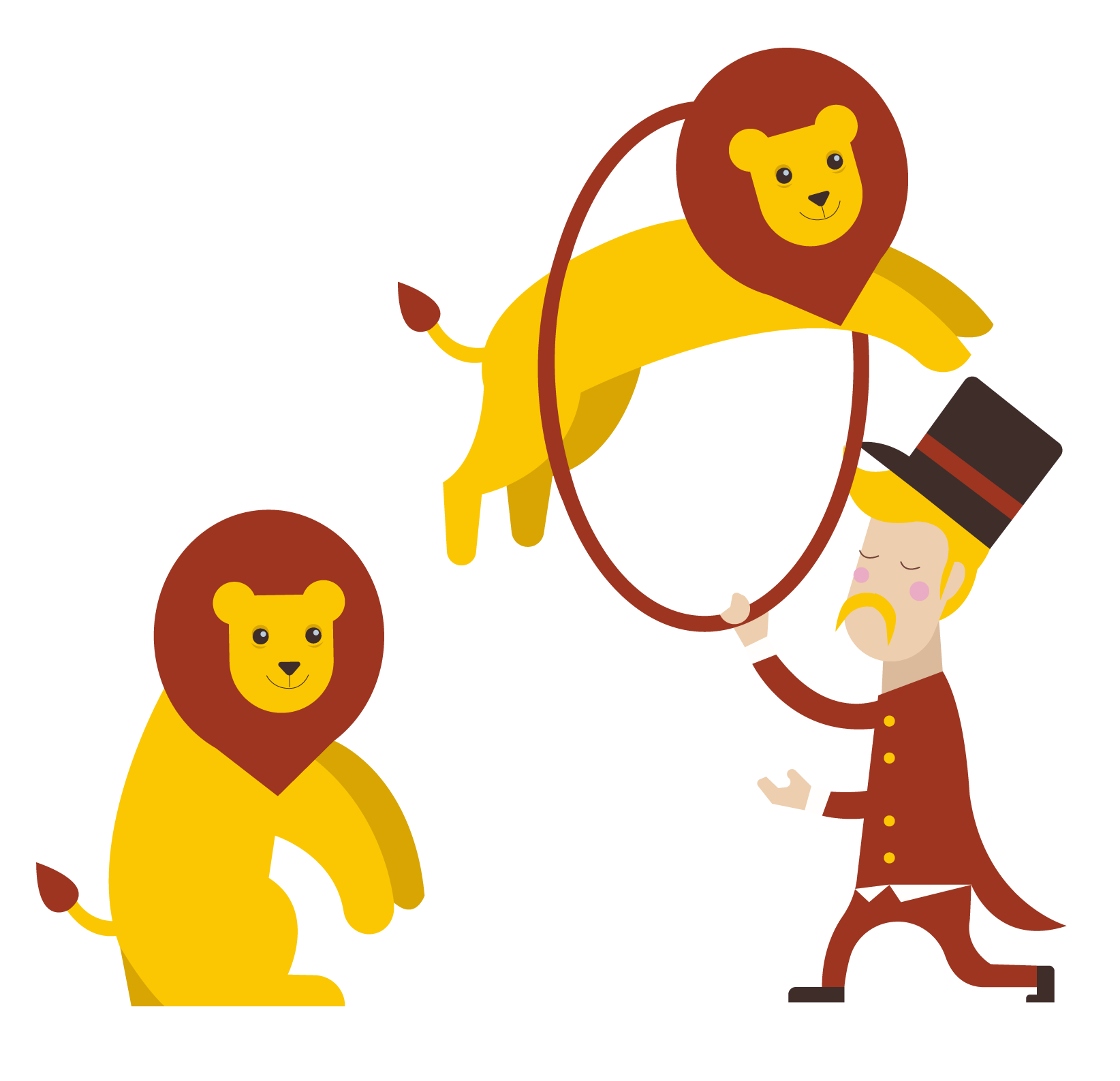 clipart lion watercolor