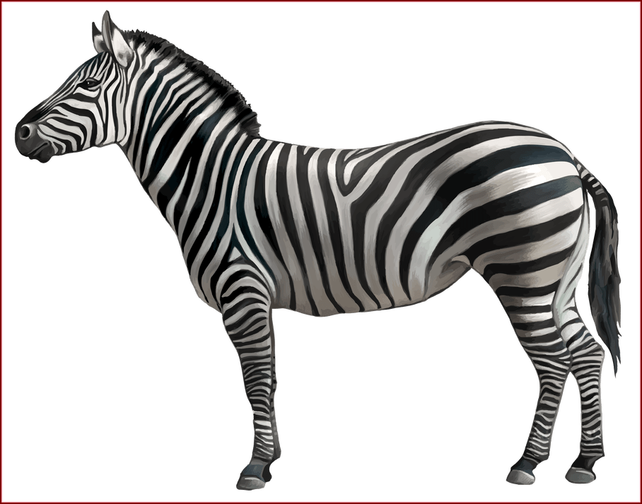 clipart lion zebra