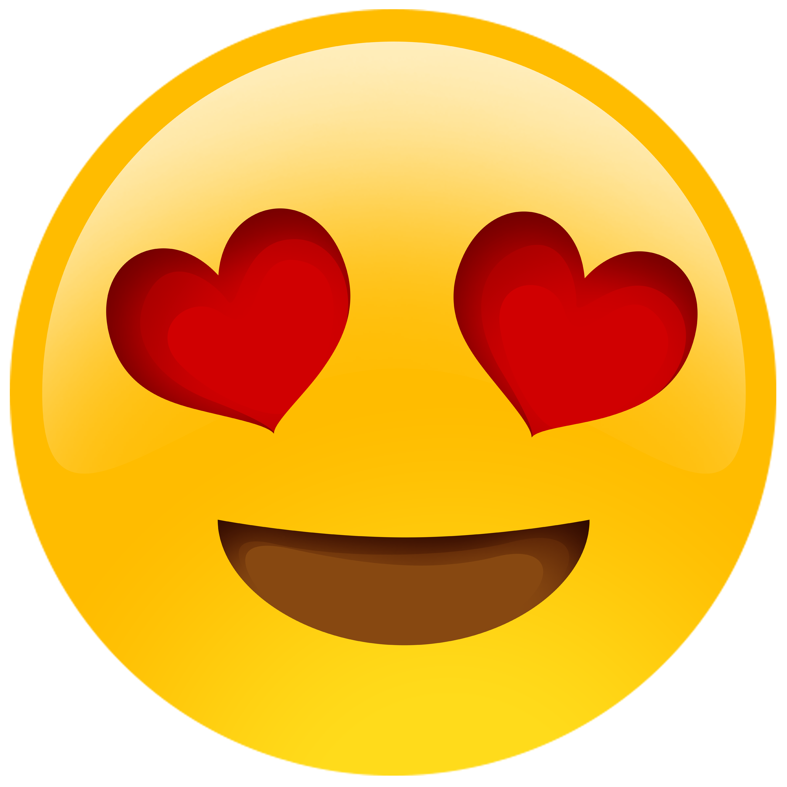 emoji clipart love