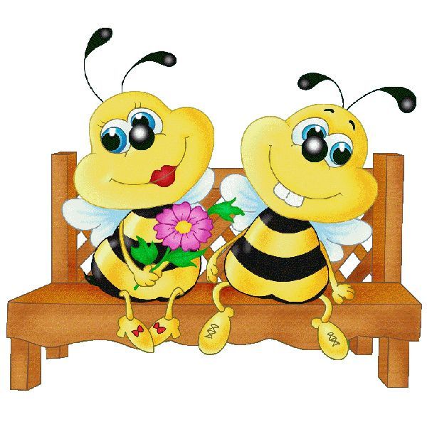 clipart love honey bee