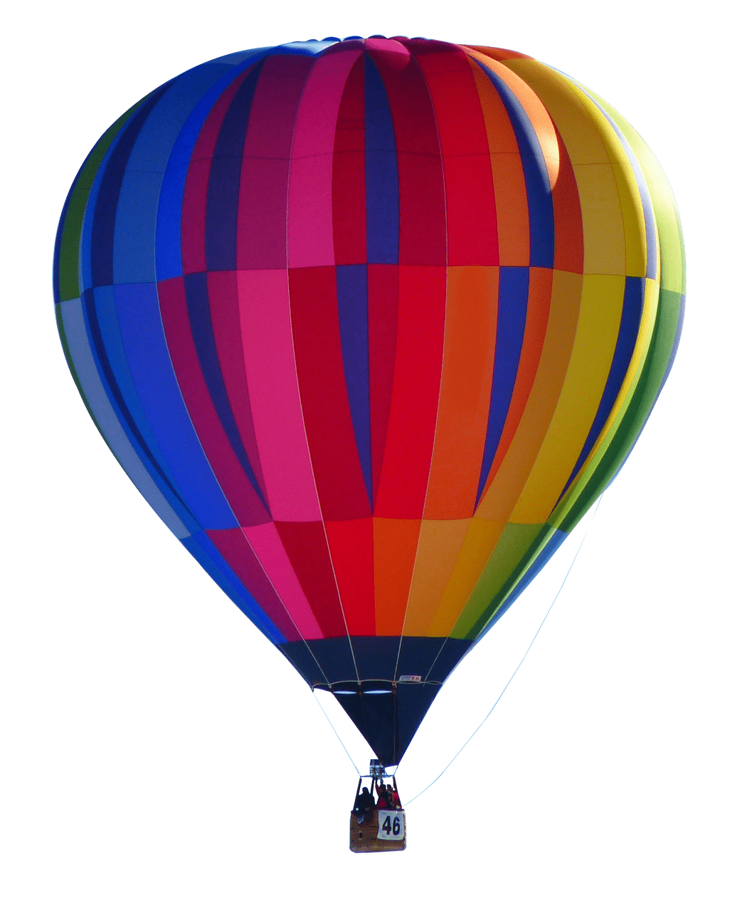 Gas hot air balloon