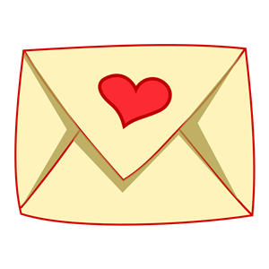 Letter clipart love letter. Cliparts of free download