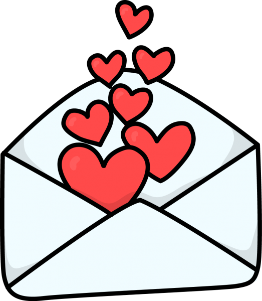 Clipart love love letter. Nice clip art