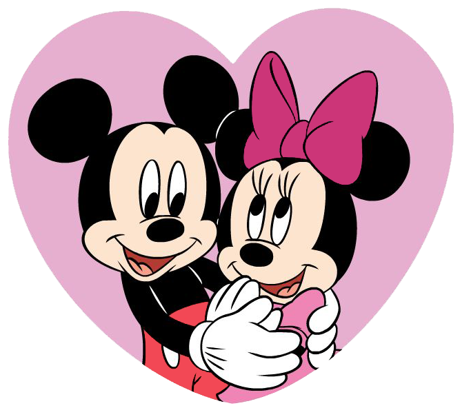 clipart love mickey mouse