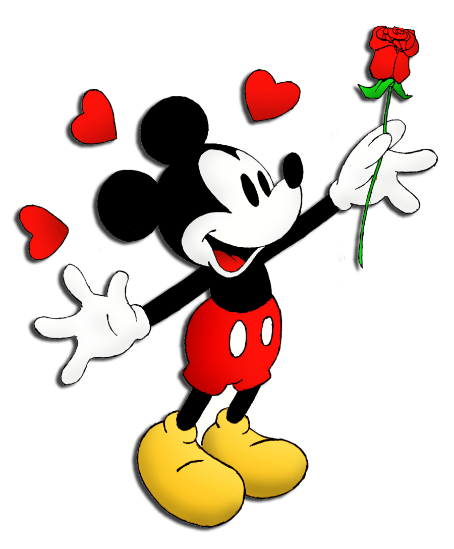 valentine clipart mickey mouse