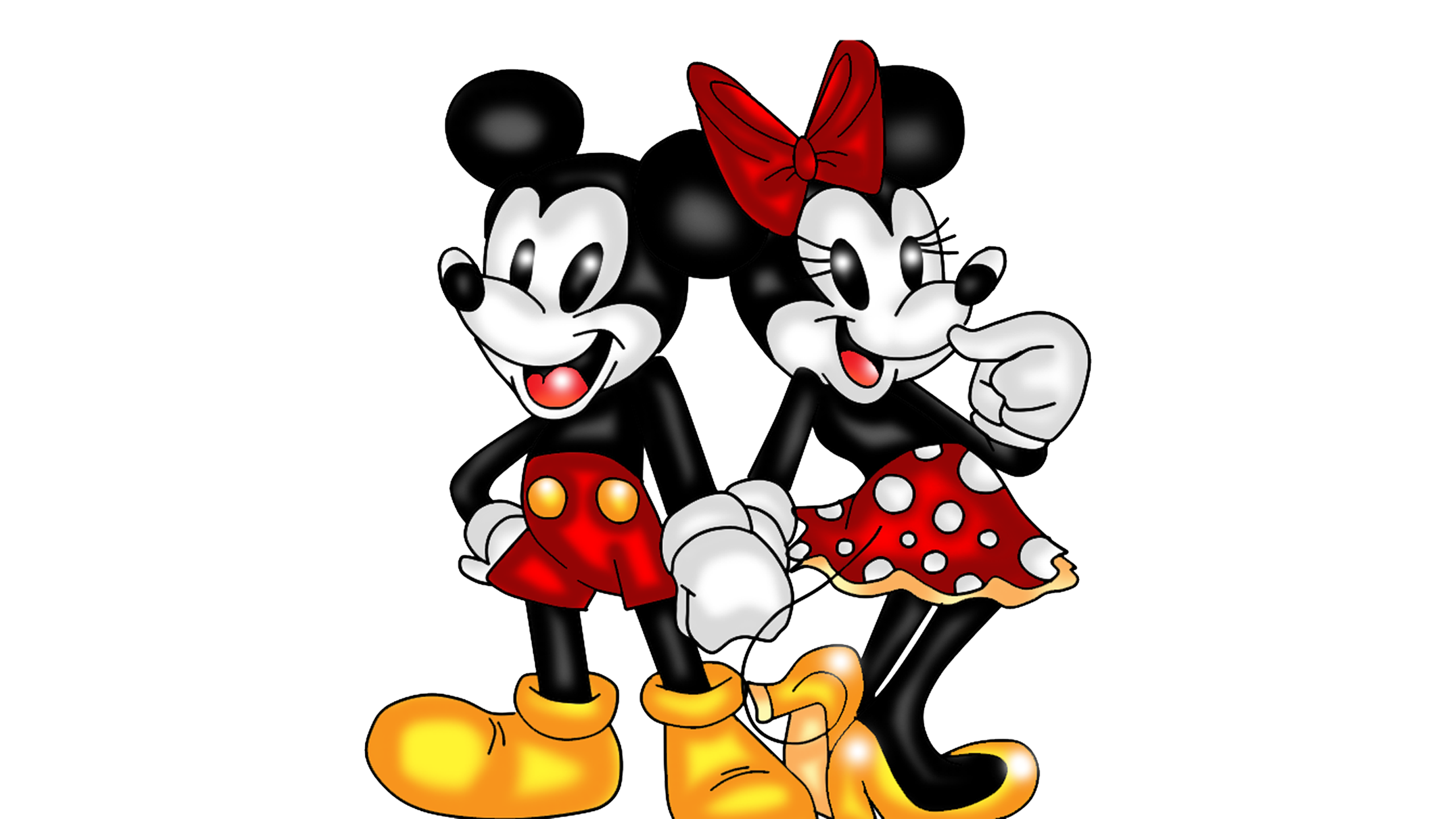 Mickey and minnie mouse. Disney clipart couple
