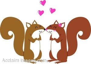 Clipart squirrel love. Cliparts making the web