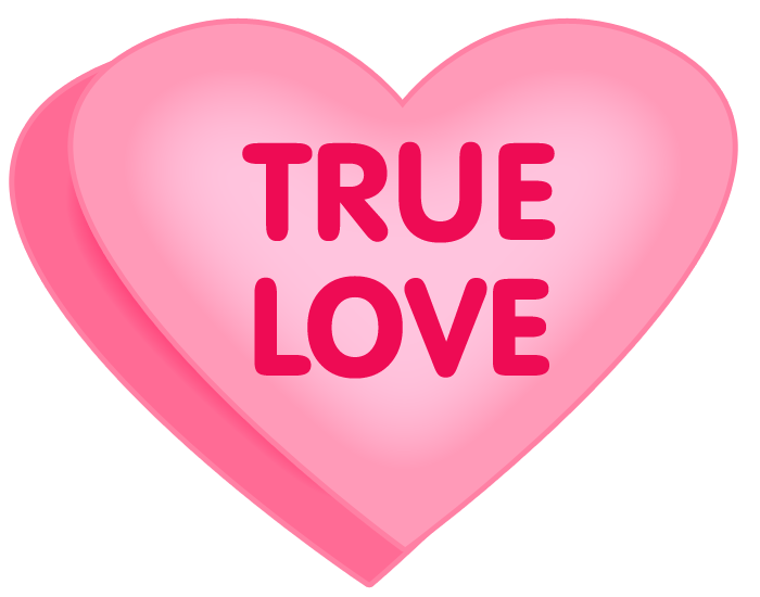 clipart love true love