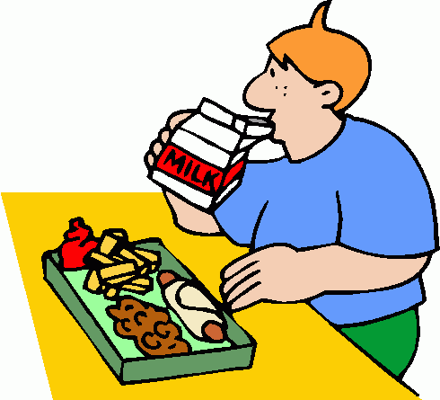 clipart lunch ate