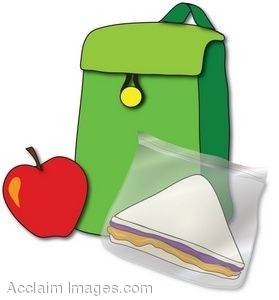lunch clipart backpack lunchbox