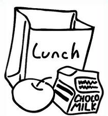 Free download best . Clipart lunch black and white