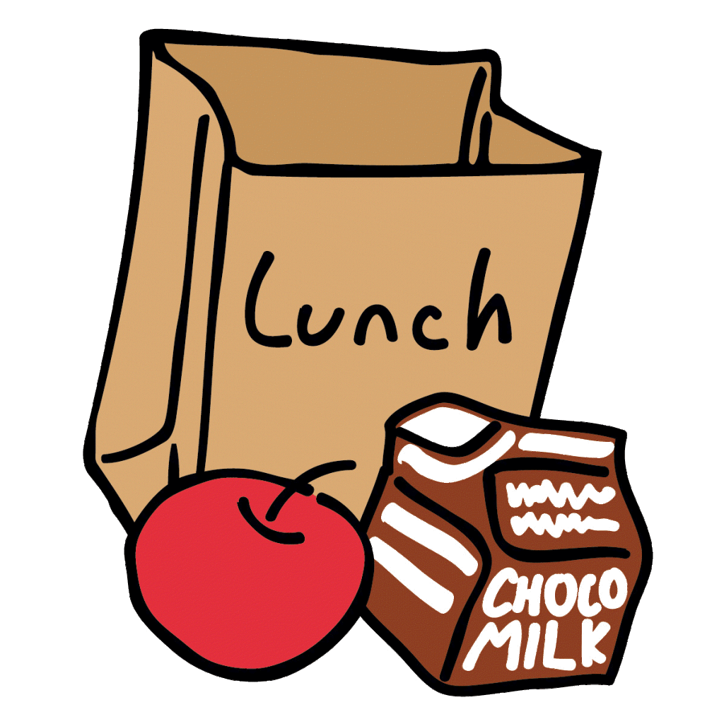 Clipart lunch company lunch. School clip art bee
