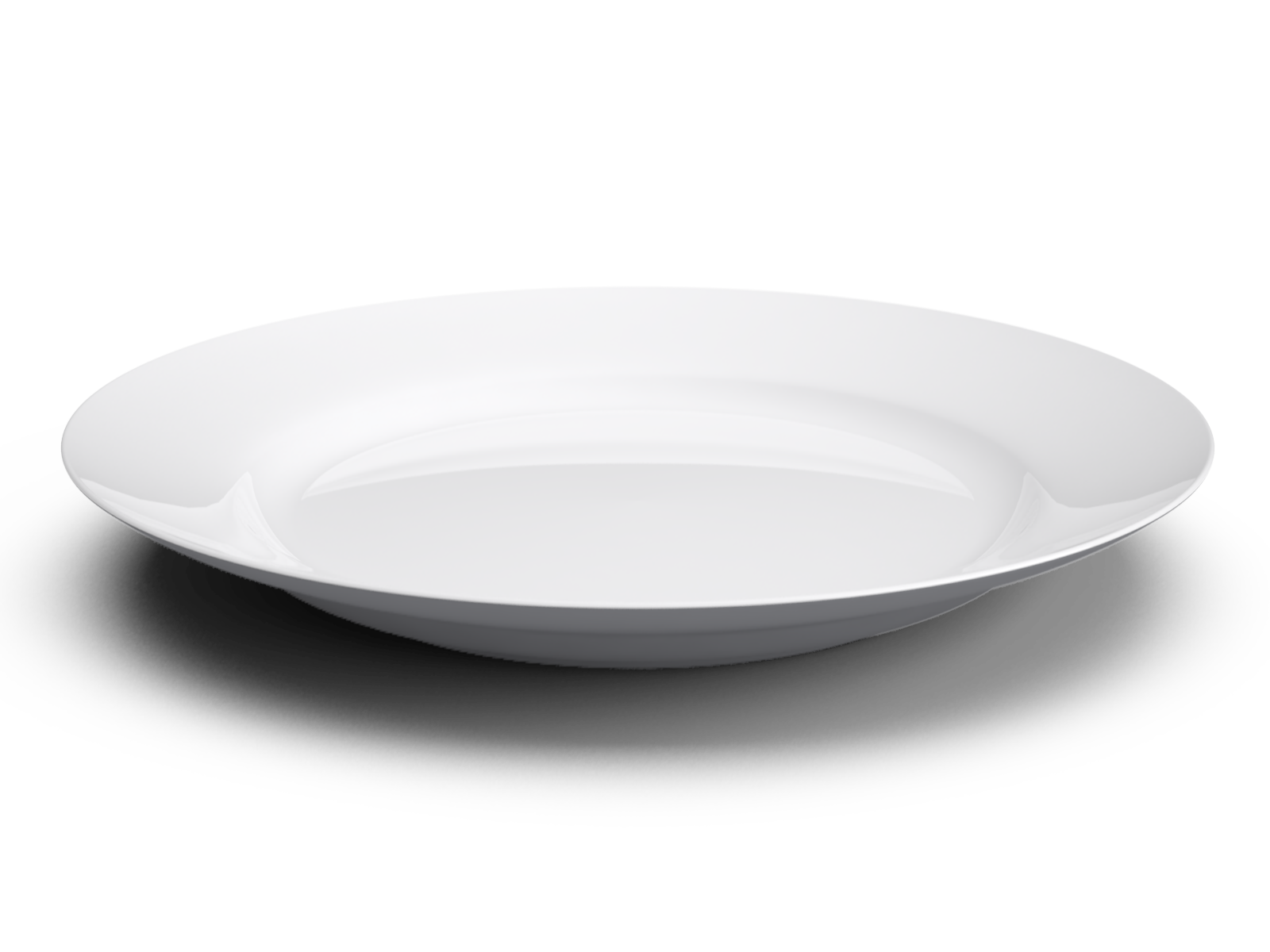 dishes clipart empty plate