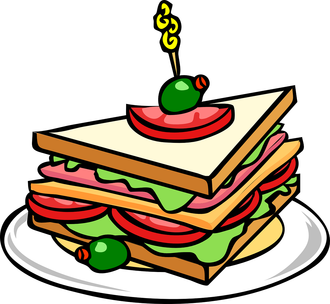 clipart lunch elementary school cafeteria