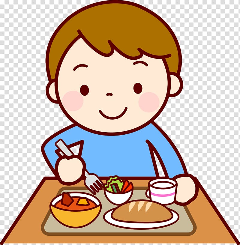 lunch clipart happy