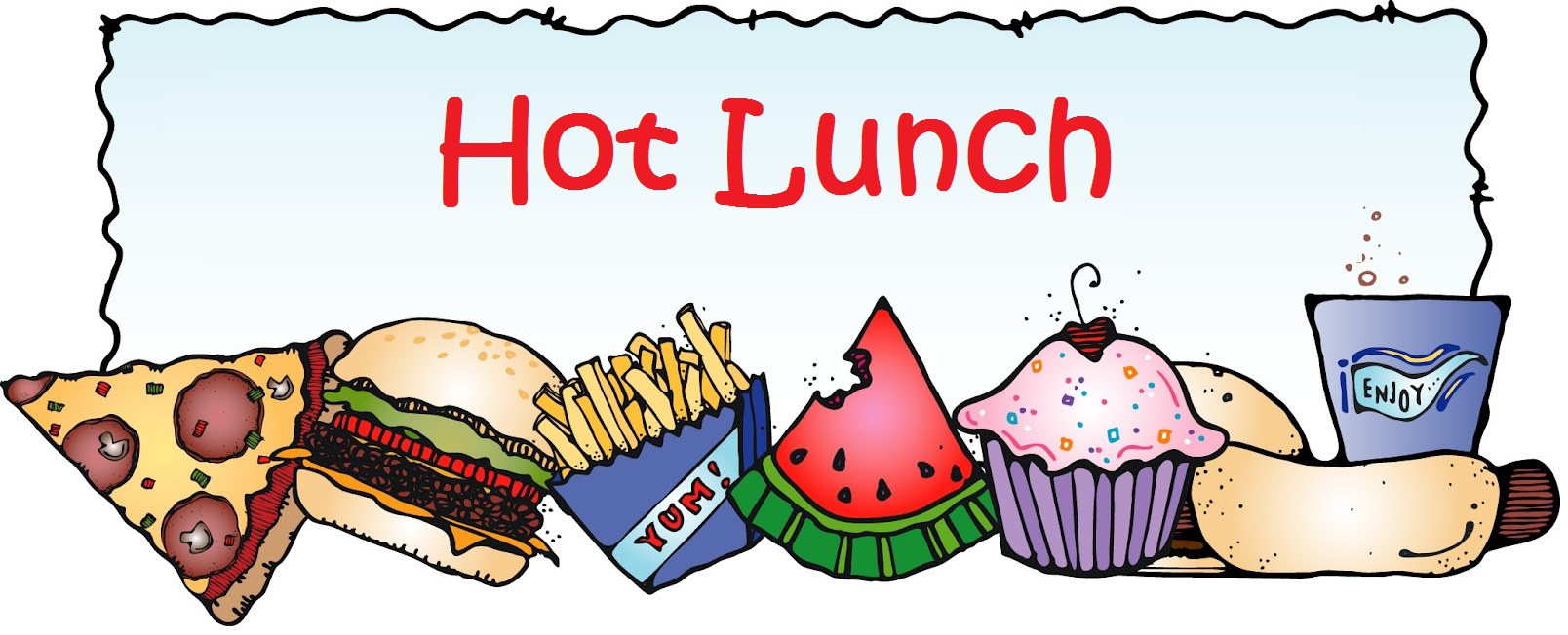 clipart lunch hot lunch