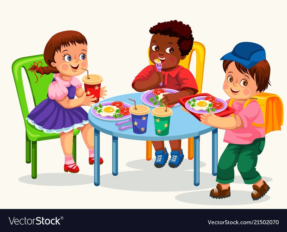 Pin by ela on. Lunch clipart kindergarten lunch