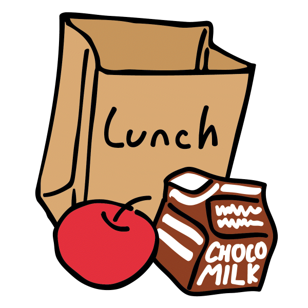 luncheon clipart cafeteria worker