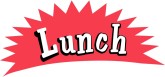 clipart lunch lunch word