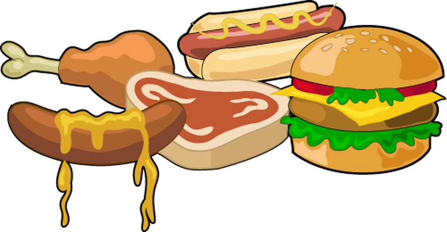 meal clipart different food
