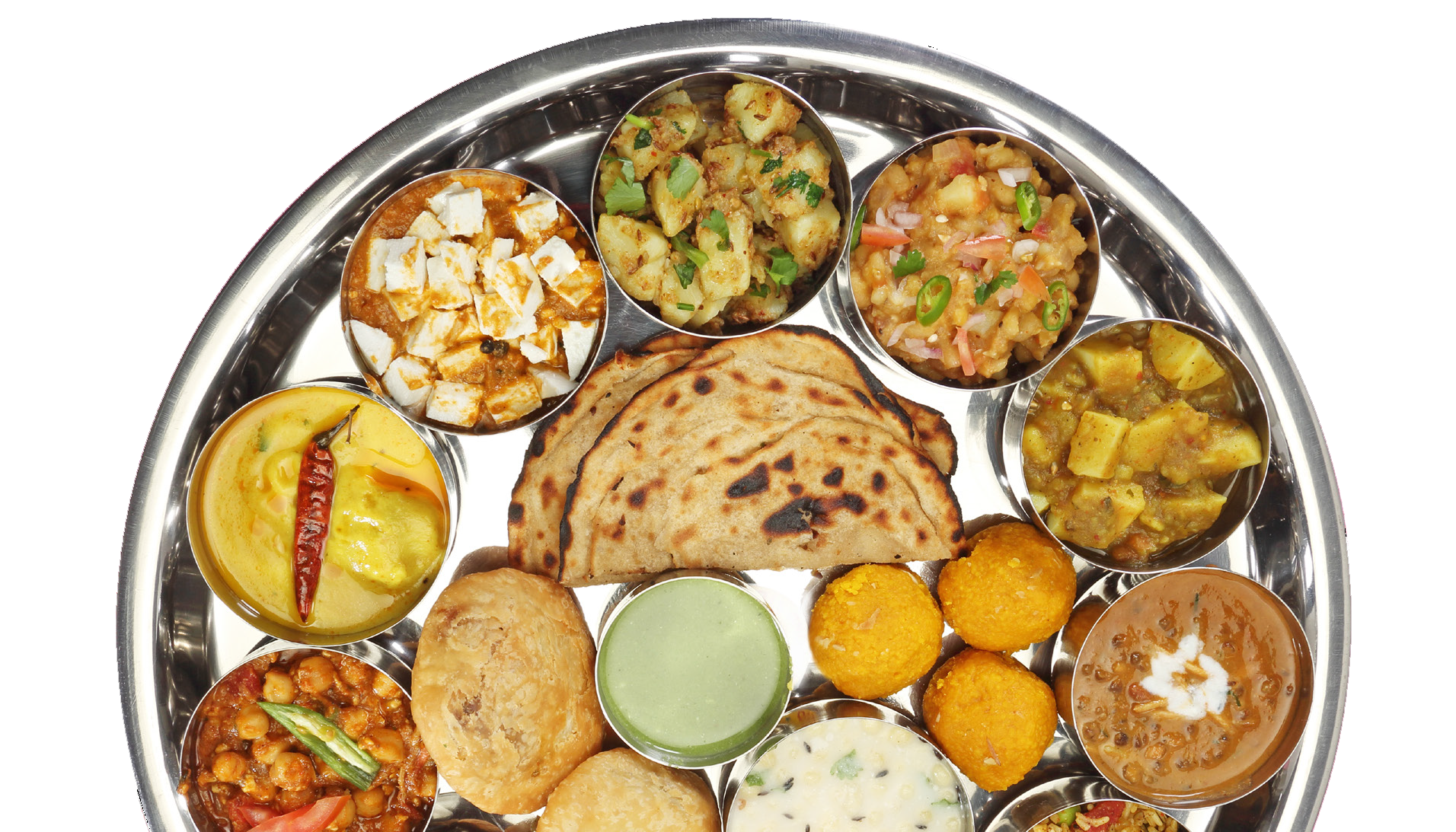 clipart lunch thali indian
